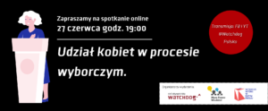 Udział kobiet w procesie wyborczym - grafika